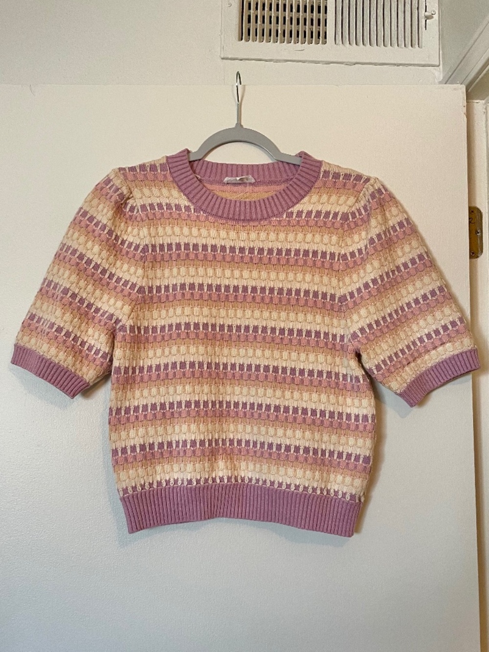 THML Short Sleeve Knit Sweater
